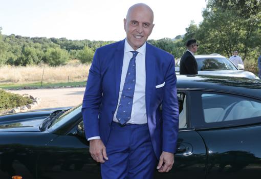 Kiko Matamoros en la boda de su hijo, Diego