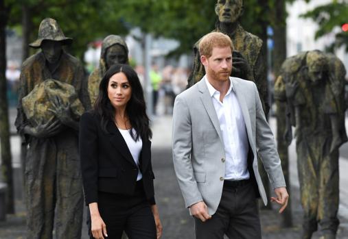 Los duques de Sussex en Dublin