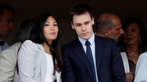 Louis Ducruet y Marie Chevallier