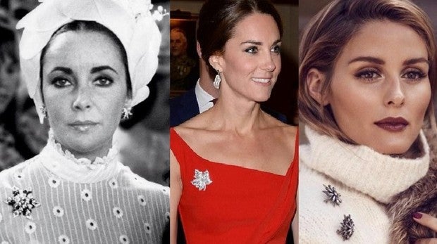 Liz Taylor, Catalina de Cambridge y Olivia Palermo
