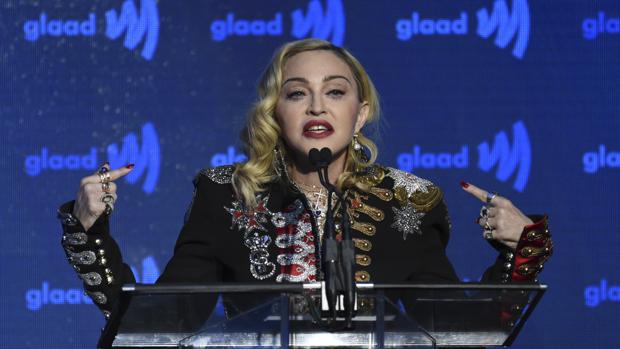 La cantante Madonna