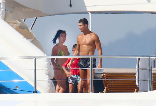 Georgina Rodríguez y Cristiano Ronaldo