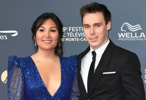 Louis Ducruet y Marie Chevallier