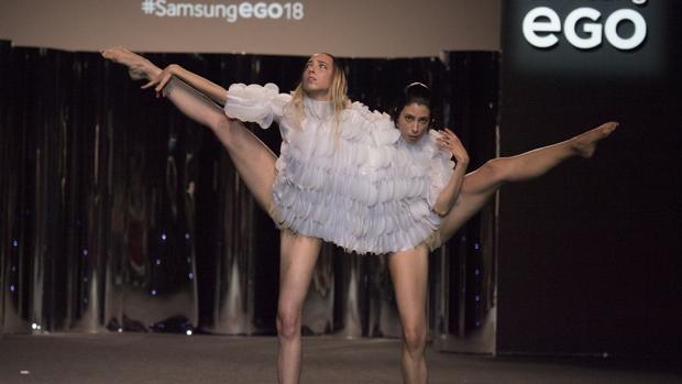 Diseño de la firma Zapico&Buj en la pasarela Mercedes Benz Fashion Week Madrid