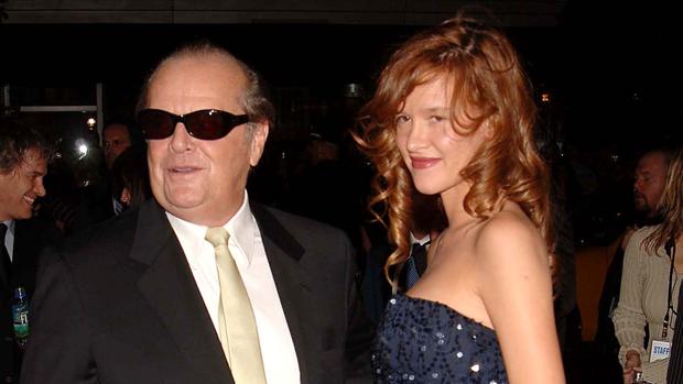 La actriz, en 2006, con Jack Nicholson