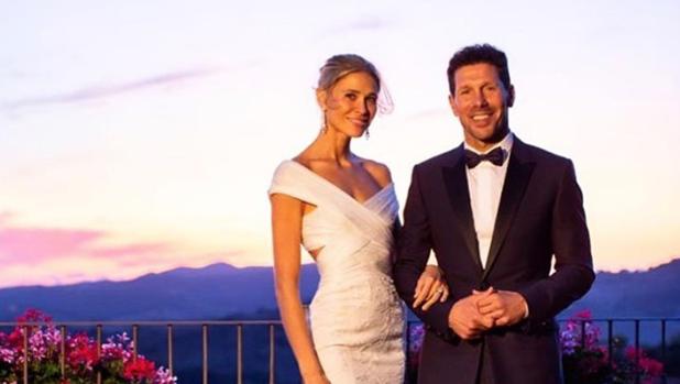 Simeone y Carla Pereyra