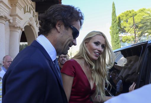 Carlos Moyá y Carolina Cerezuela