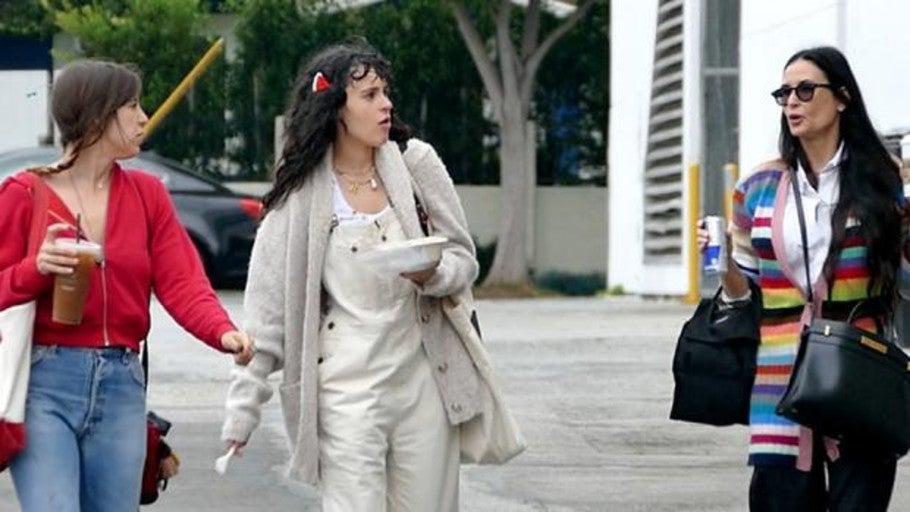 La hija de Demi Moore, sobre el alcoholismo de su madre: «Era como un monstruo»