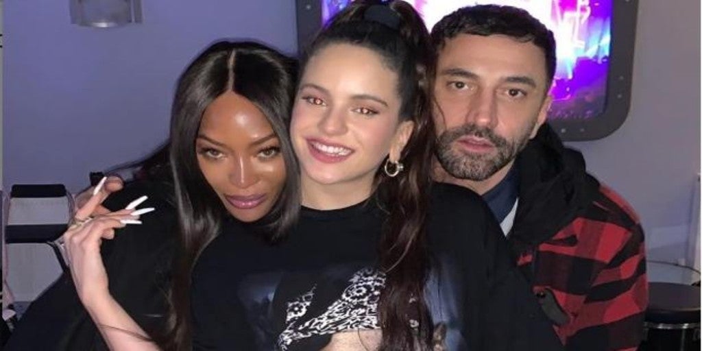 Naomi Campbell se entusiasma con Rosalía: «¡Maravillosa!»
