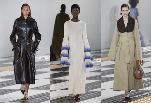 El de Loewe en la sede de la UNESCO fue un desfile cargado de contrastes y un elegante surrealismo. Combinó siluetas y texturas con grandes resultados
