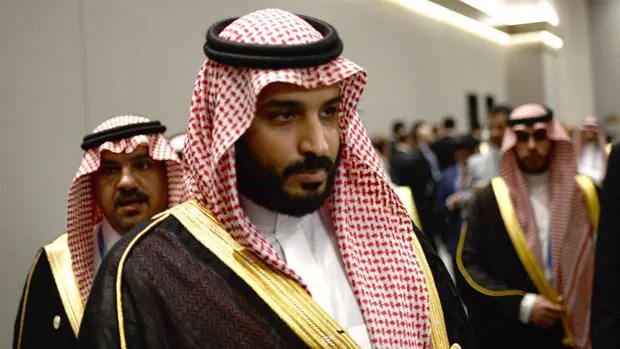 El Príncipe heredero y hombre fuerte de Arabia Saudí, Mohamed bin Salman
