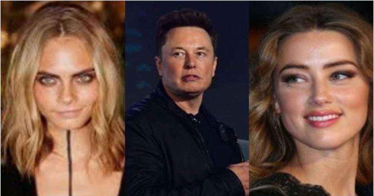 2022 New Amber Heard Elon Musk Y Cara Delevingne johnny depp son and daughter