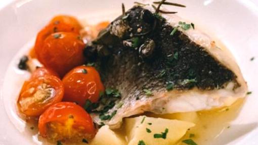 'Branzino al forno' a Pante Cucina