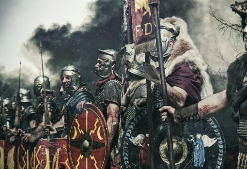 Representación de una legión romana
