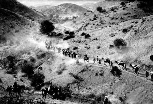 Columna en el Rif (años 20)