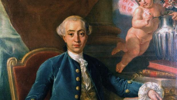Retrato de Casanova, por Raphael Mengs