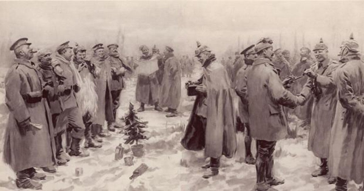 La Tregua De Navidad Cuando Britanicos Y Alemanes Jugaron Al Futbol En Plena Primera Guerra Mundial