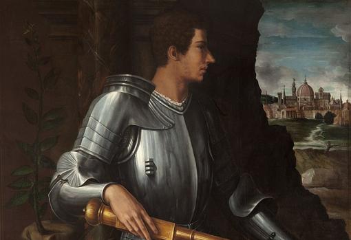 Retrato de Alejandro de Médici por Giorgio Vasari.