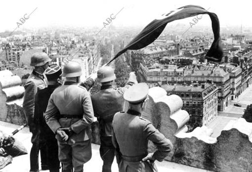 Entry of German troops in Paris