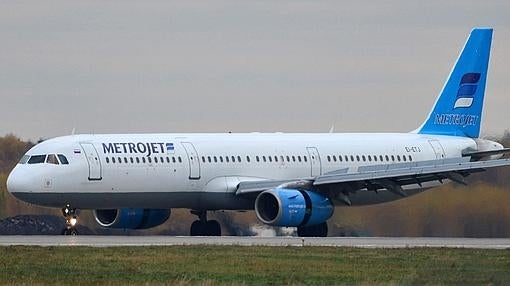 Airbus 371 de METROJET, similar al estrellado en la Península del Sinaí