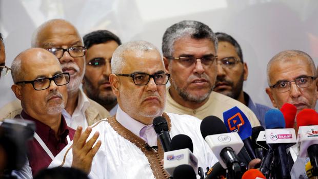 Abdelilah Benkirane, secretario general del PJD