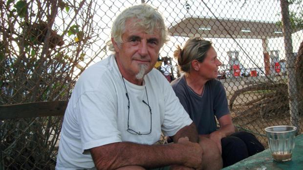 Jurgen Kantner, un turista alemán secuestrado por los islamistas filipinos, y su esposa, Sabine Merz