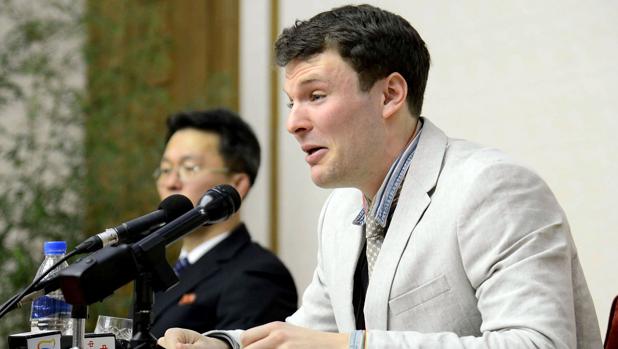Otto Warmbier fue apresado hace año y medio en Corea del Norte, regresando a su país en coma