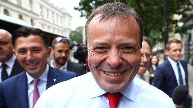 Arron Banks, en una imagen del pasado mes de junio