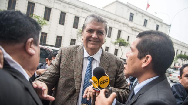 El ex presidente peruano, Alan García