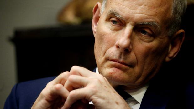 John Kelly, jefe de gabinete de Trump, en una imagen del pasado junio