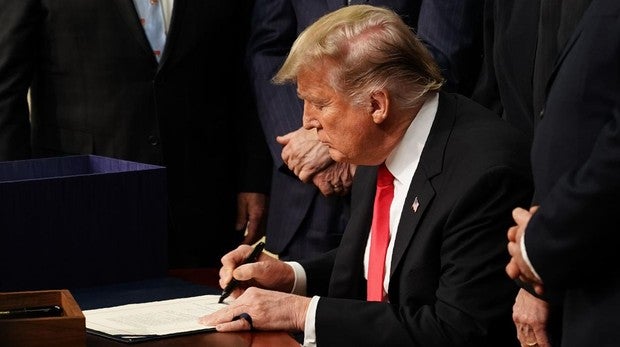 El presidente de Estados Unidos, Donald Trump