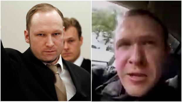 Anders Breivik (izquierda) y Brenton Tarrant (derecha)