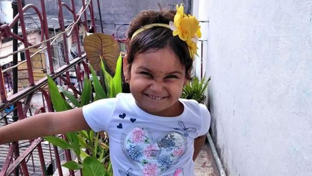 Yahaira Diéguez Naranjo, la pequeña cubana de cinco años diagnosticada con una neuropatía hereditaria