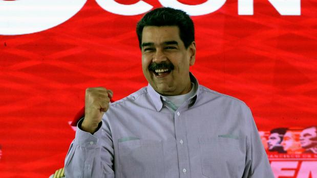 Nicolás Maduro, durante un acto en el Palacio de Miraflores este miércoles 26 de junio