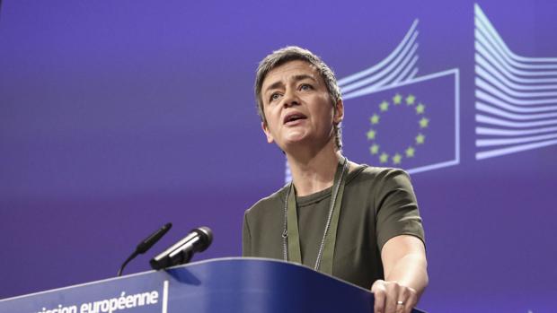 Margrethe Vestager, actual comisaria de Competencia y una de las favoritas para presidir la Comisión Europea