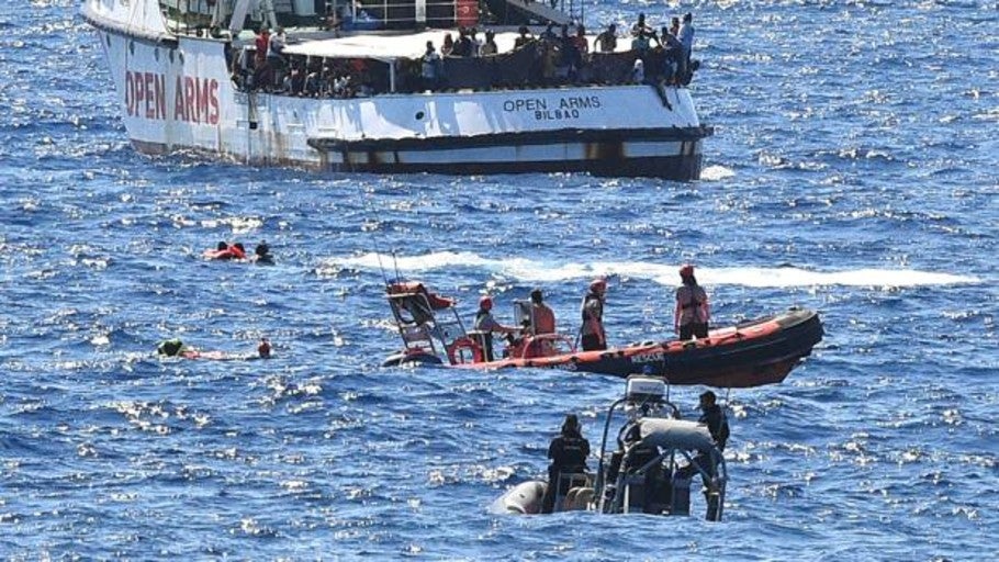La Fiscalía de Agrigento califica la situación a bordo del Open Arms de «explosiva»