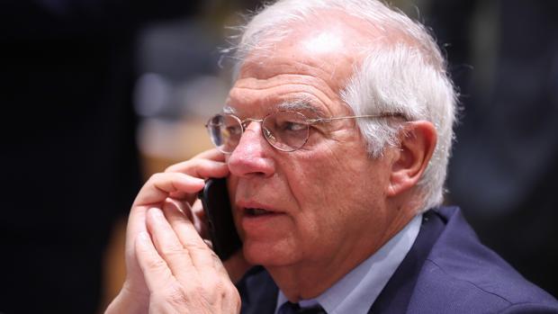 El ministro de Exteriores español en funciones, Josep Borrell, en 2018