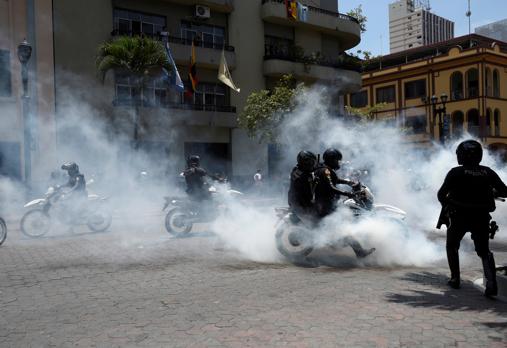 Protestas en Guayaquil, este miércoles