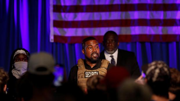 Kanye West comienza su campaña a la presidencia y propone dar un millón dólares a quien tenga bebés