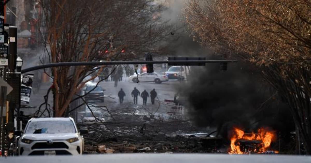 Una explosión «intencionada» sacude el centro Nashville la mañana de Navidad - Venezuela
