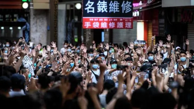 Se disuelve uno de los grupos clave en las protestas de Hong Kong contra la ley de seguridad nacional