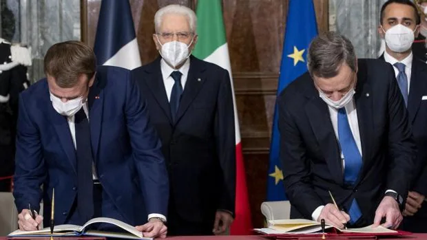 Italia y Francia intercambiarán ministros cada tres meses y crean una policía conjunta