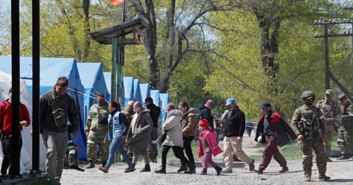 La guerra en Ucrania, en directo | La ONU y Cruz Roja confirman que la  evacuación de civiles de Azovstal está en marcha