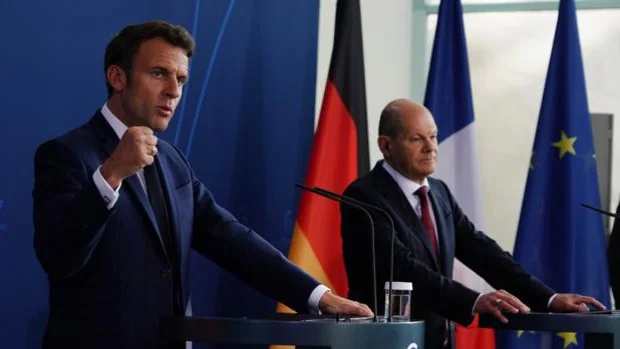 Macron propone a Scholz crear un nuevo 'club' europeo para acomodar a Ucrania sin perjudicar a la UE