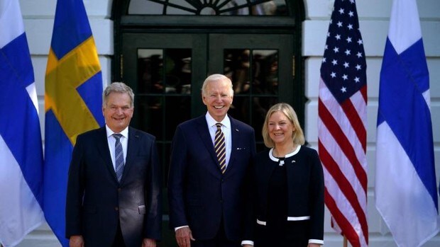Biden respalda un acceso de Suecia y Finlandia a la OTAN «lo más rápido posible»