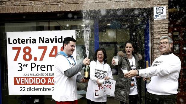 La Agencia Tributaria reconoce a un beneficiario único por cada premio