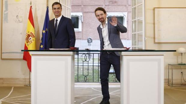 Pedro Sánchez y Pablo Iglesias