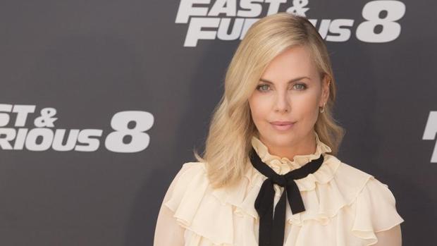 Charlize Theron, durante la presentación de su última película