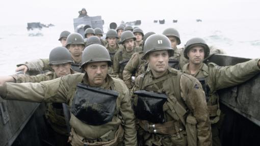 Escena de «Salvar al soldado Ryan»