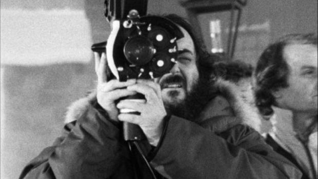 Stanley Kubrick en el rodaje de «El resplandor»